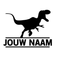 Naamsticker Dino